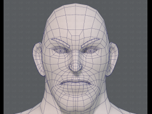 base mesh man character v12 Modèle 3D
