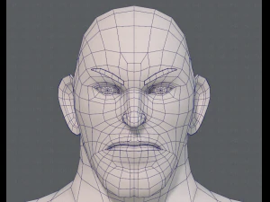 base mesh man character v12 3D Model