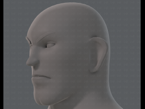 base mesh man character v12 Modèle 3D