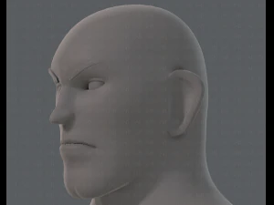 base mesh man character v12 3D Model