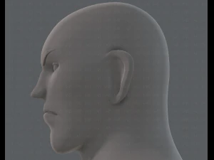 base mesh man character v12 3D Model