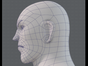 base mesh man character v12 Modèle 3D