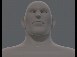 base mesh man character v12 3D Model