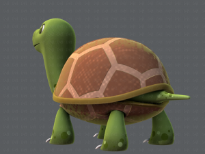 turtle v01 Model 3D