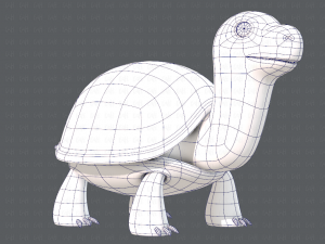 turtle v01 Model 3D