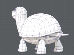 turtle v01 Model 3D