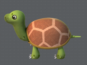 turtle v01 Model 3D