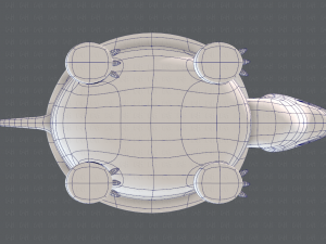 turtle v01 Model 3D