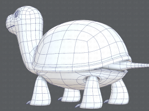 turtle v01 Model 3D