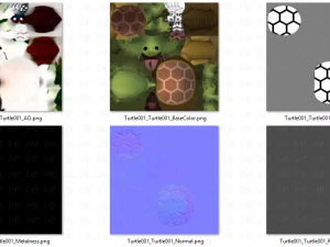 turtle v01 3D Model