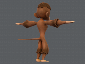 monkey v01 3D Модель