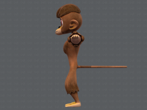 monkey v01 3D Модель