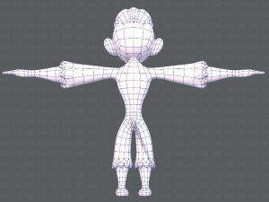 monkey v01 3D Модель