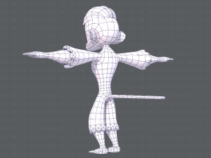 monkey v01 3D Модель