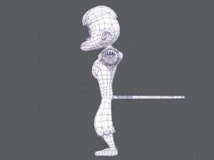 scimmia v01 Modello 3D