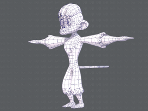 monkey v01 3D Модель