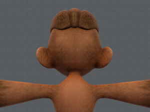 monkey v01 3D Модель