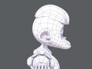 scimmia v01 Modello 3D