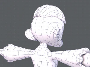 scimmia v01 Modello 3D