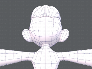 monkey v01 3D Модель
