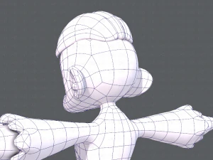 scimmia v01 Modello 3D