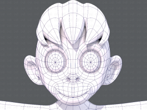 monkey v01 3D Модель