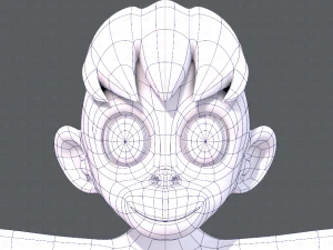 scimmia v01 Modello 3D