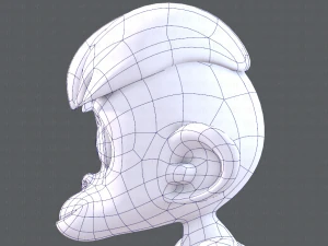 scimmia v01 Modello 3D