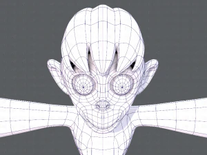 scimmia v01 Modello 3D