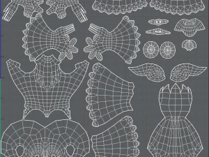 scimmia v01 Modello 3D