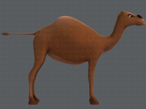 camel v01 Modelo 3D
