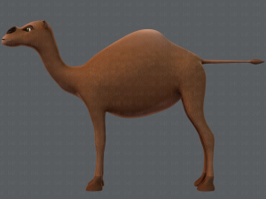 camel v01 Modelo 3D