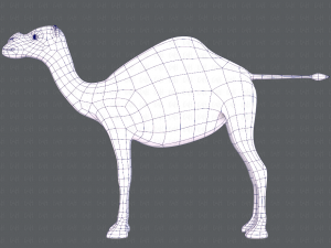 camel v01 Modelo 3D