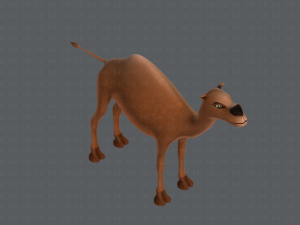 camel v01 Modelo 3D