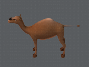 camel v01 Modelo 3D