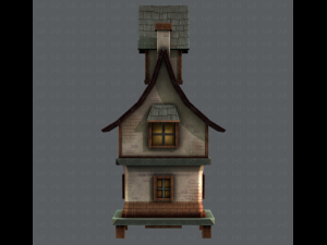 house cartoon v06 3D Модель