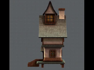 house cartoon v06 3D Model