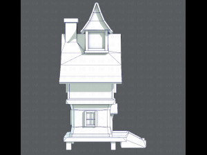 house cartoon v06 3D Модель