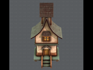 house cartoon v06 3D Модель