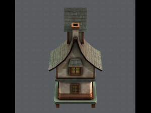 house cartoon v06 3D Модель