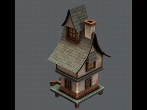 house cartoon v06 3D Модель