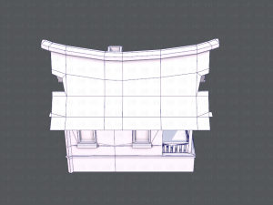 house cartoon v07 Model 3D