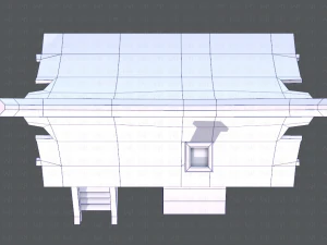 house cartoon v07 3D Model