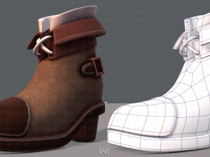 shoes cartoonv21 3D मॉडल