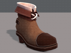shoes cartoonv21 Modelo 3D