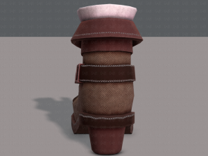 shoes cartoonv21 Modelo 3D
