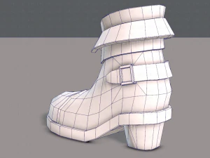 shoes cartoonv21 3D Model