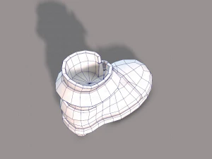 shoes cartoonv21 3D Model