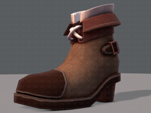 shoes cartoonv21 Modelo 3D