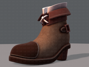 shoes cartoonv21 Modelo 3D